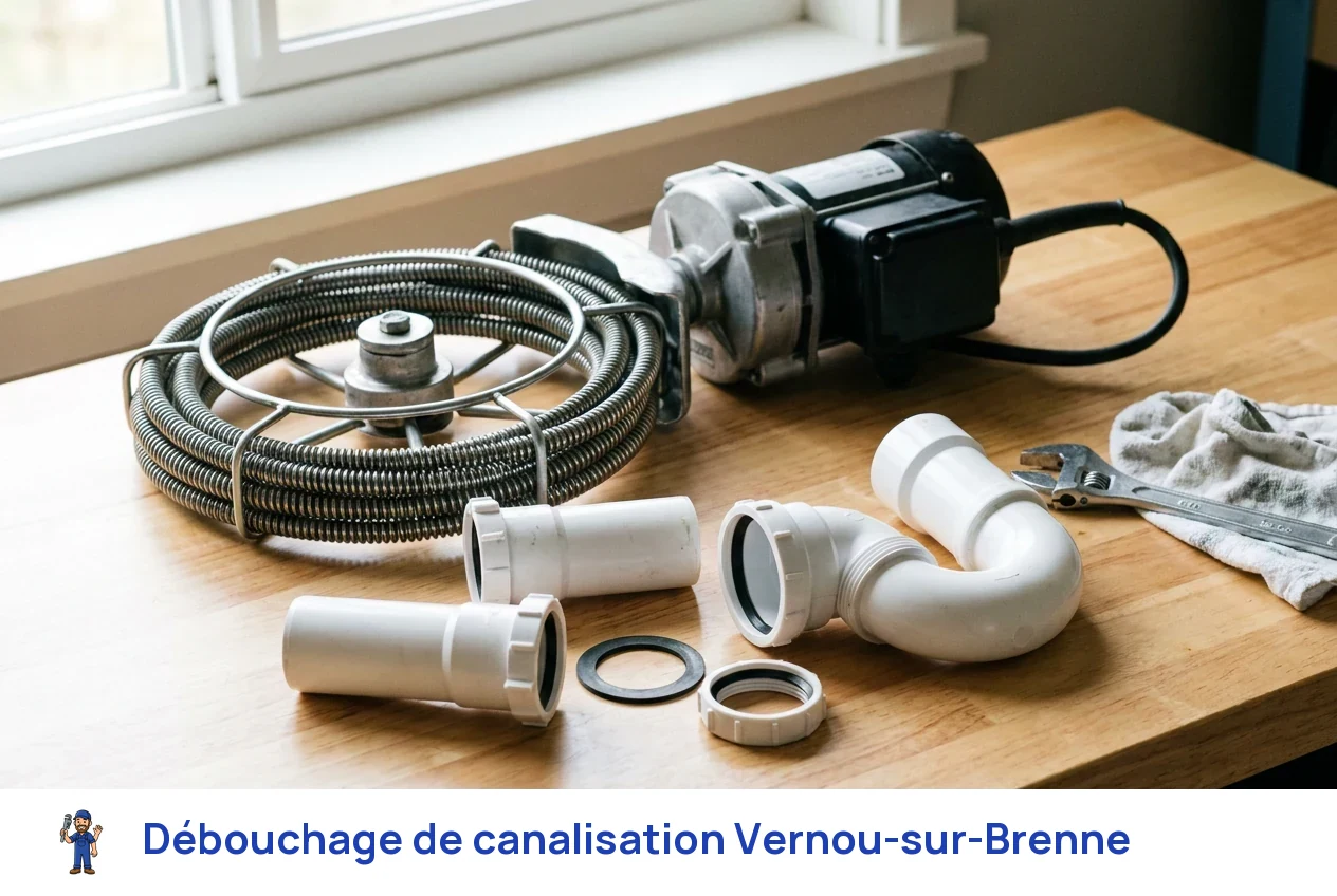 Débouchage de canalisation à Vernou-sur-Brenne