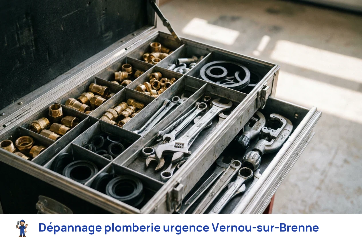 Dépannage plomberie urgence à Vernou-sur-Brenne