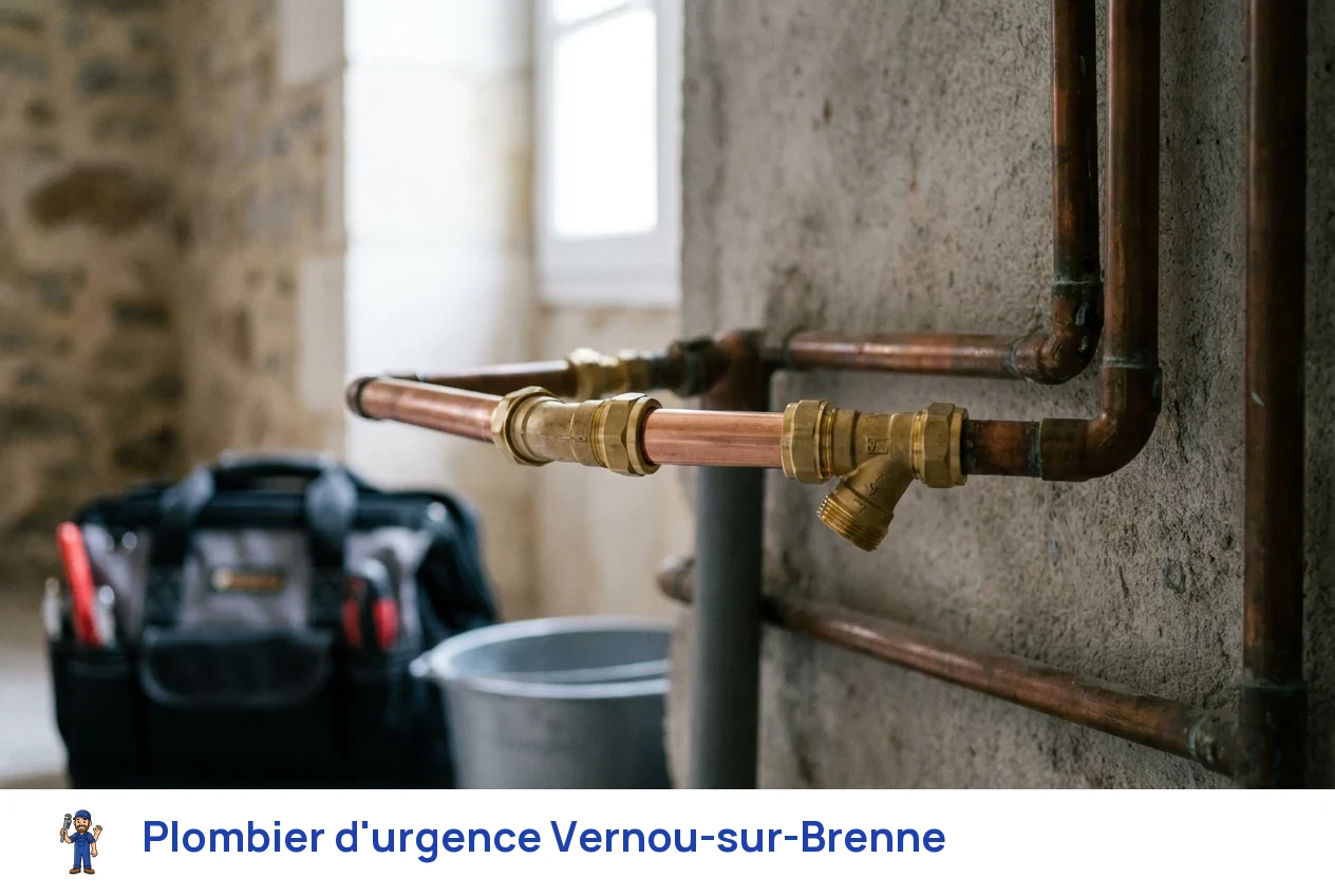 Plombier d'urgence à Vernou-sur-Brenne