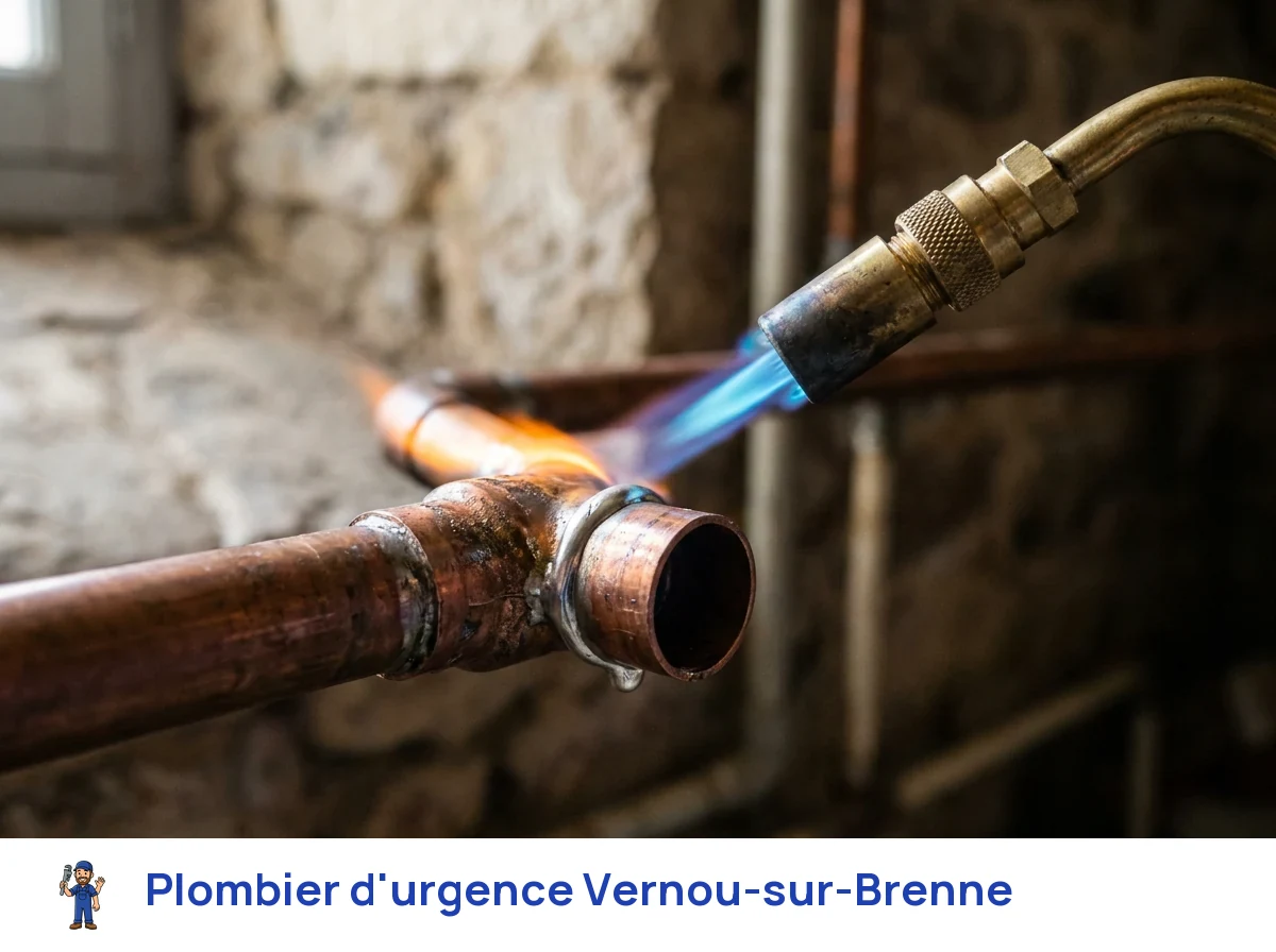 Plombier d'urgence à Vernou-sur-Brenne