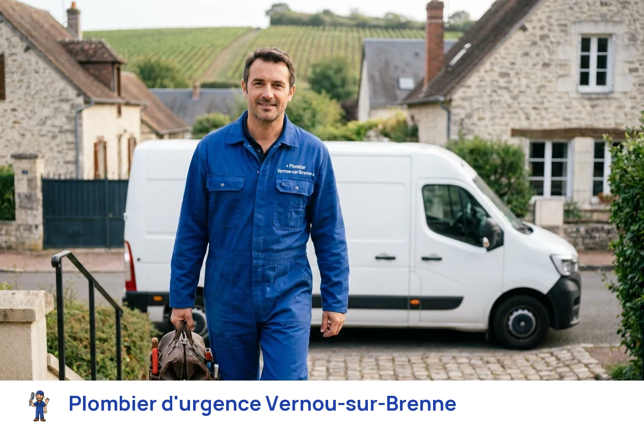 Plombier d'urgence à Vernou-sur-Brenne