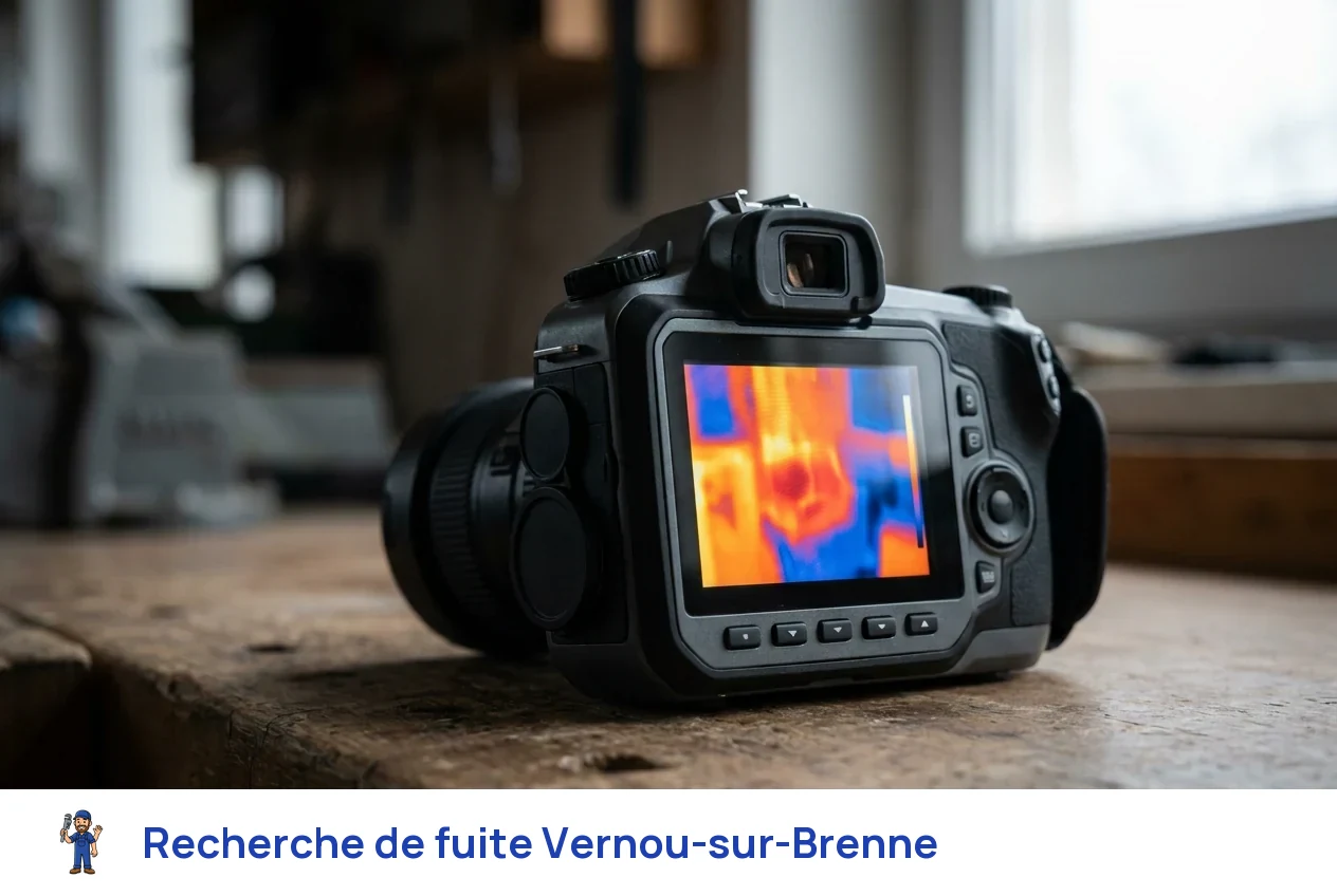 Recherche de fuite à Vernou-sur-Brenne