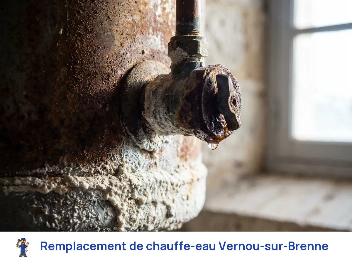 Remplacement de chauffe-eau à Vernou-sur-Brenne