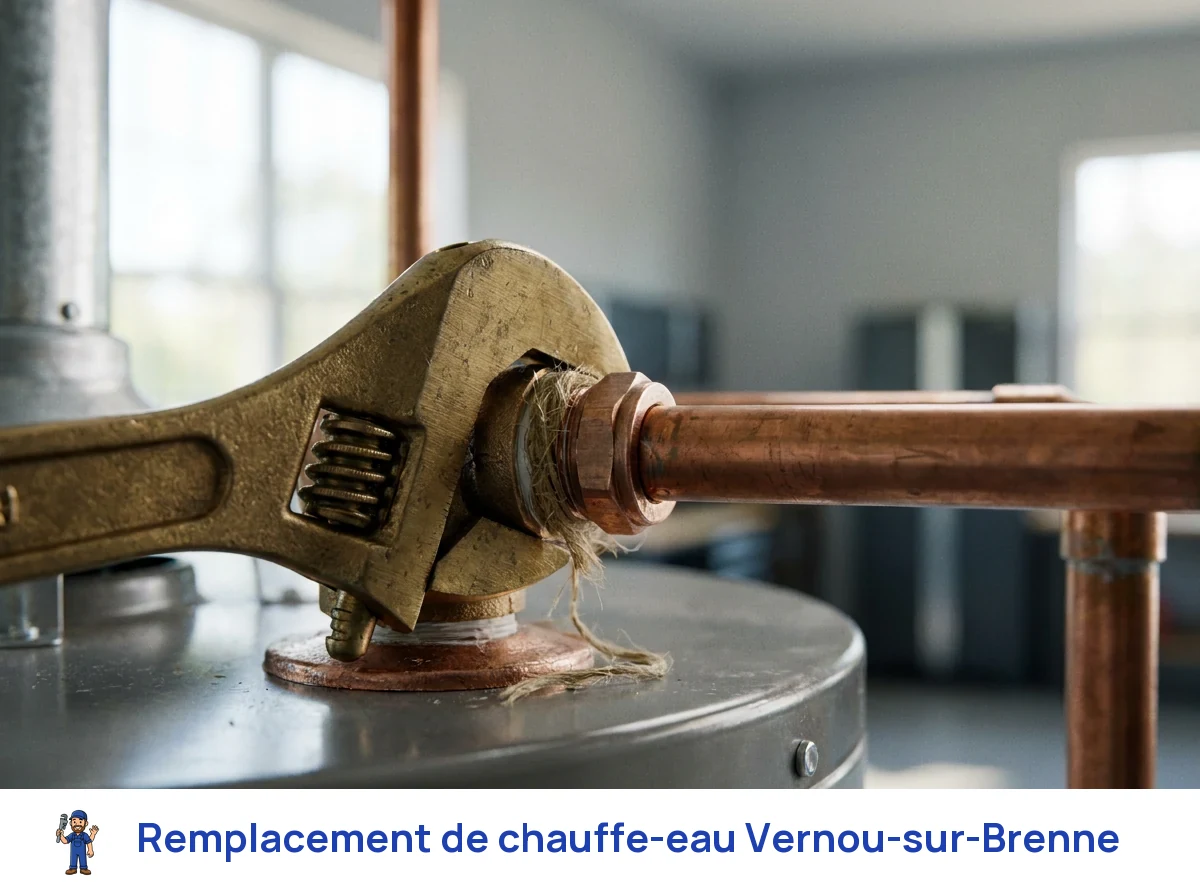 Remplacement de chauffe-eau à Vernou-sur-Brenne