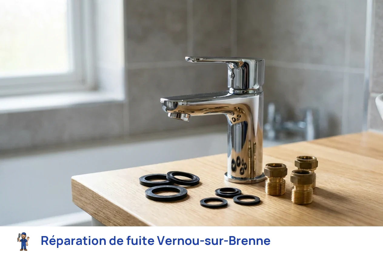 Réparation de fuite à Vernou-sur-Brenne