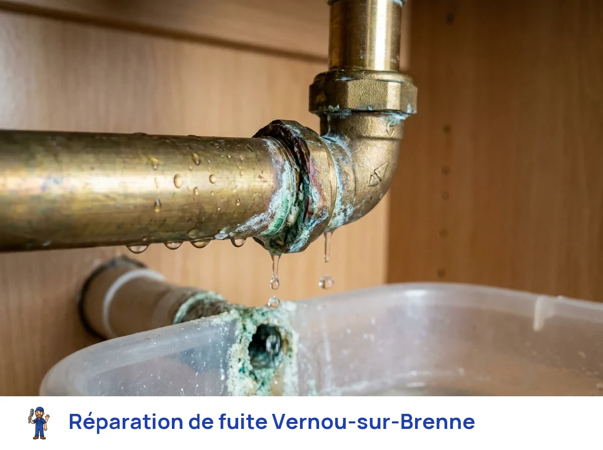 Réparation de fuite à Vernou-sur-Brenne