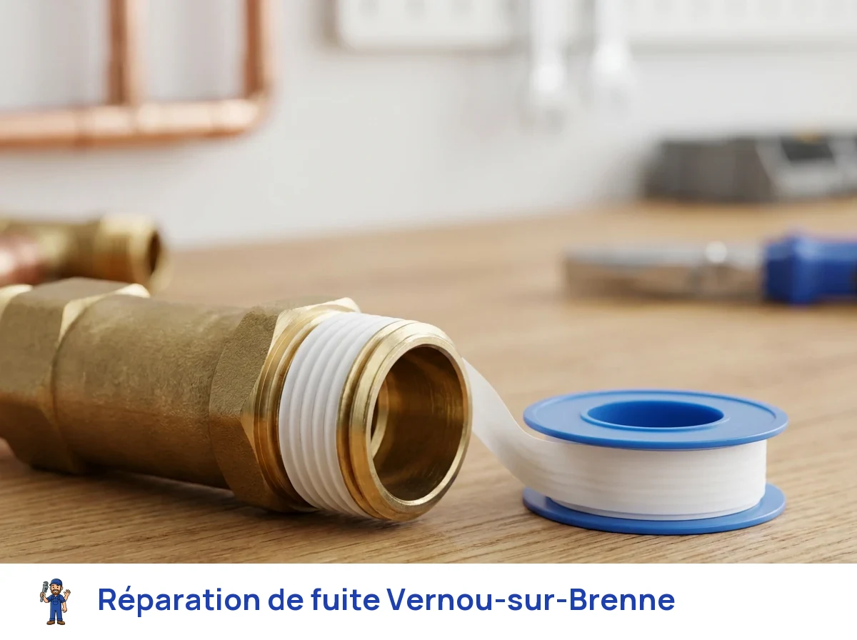 Réparation de fuite à Vernou-sur-Brenne
